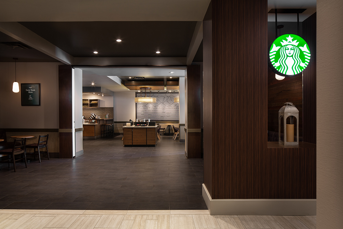 Starbucks Inside Hilton Downtown Tampa – Lema Construction