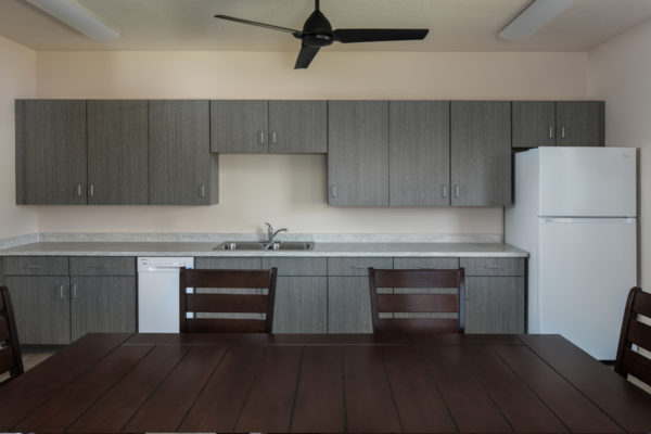 Evergreen Kitchen Grey Cabinets